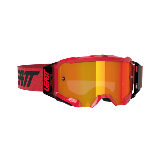 GOGGLE VELOCITY 5.5 IRIZ RED - RED LENS