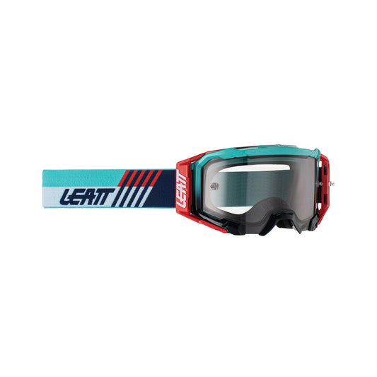 GOGGLE VELOCITY 5.5 AQUA - LIGHT GREY LENS