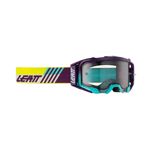 GOGGLE VELOCITY 5.5 INDIGO - LIGHT GREY LENS