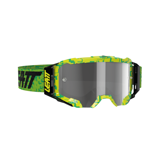 GOGGLE VELOCITY 5.5 NEON LIME - LIGHT GREY LENS (r)