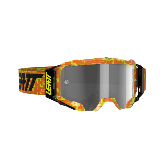 GOGGLE VELOCITY 5.5 NEON ORANGE 2020 - LIGHT GREY LENS (r)