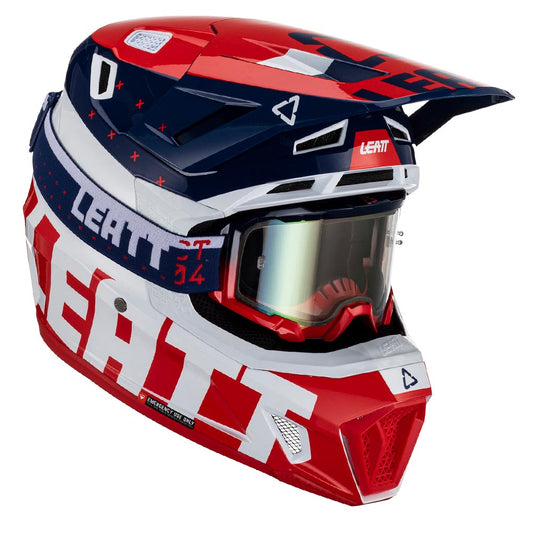 HELMET MOTO 7.5 V23 ROYAL SMALL (55-56CM) INCLUDES 4.5 GOGGLE