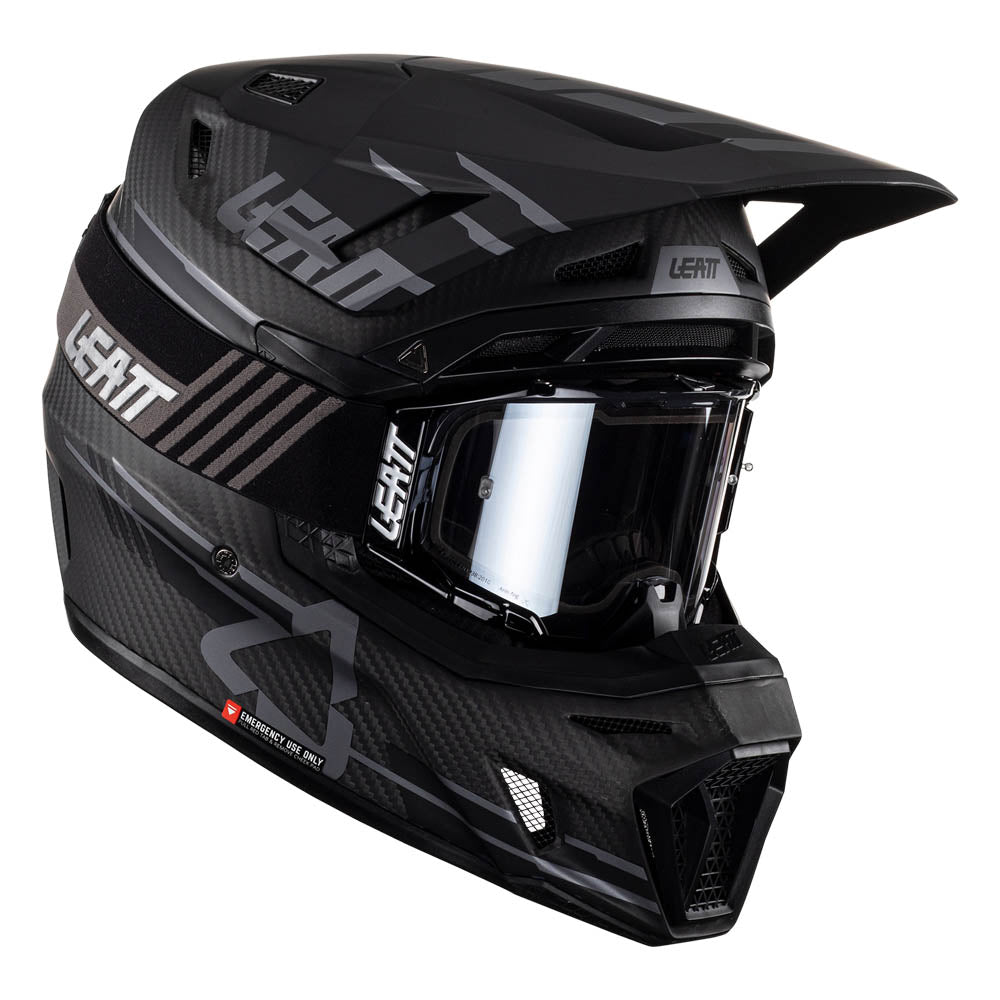 HELMET MOTO 9.5 V23 CARBON MEDIUM (57-58CM) INCLUDES 6.5 GOGGLE + HELMET BAG