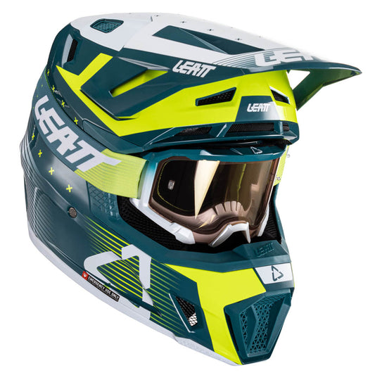 HELMET MOTO 7.5 V24 ACID FUEL X-SMALL (53-54CM) INCLUDES 4.5 GOGGLE