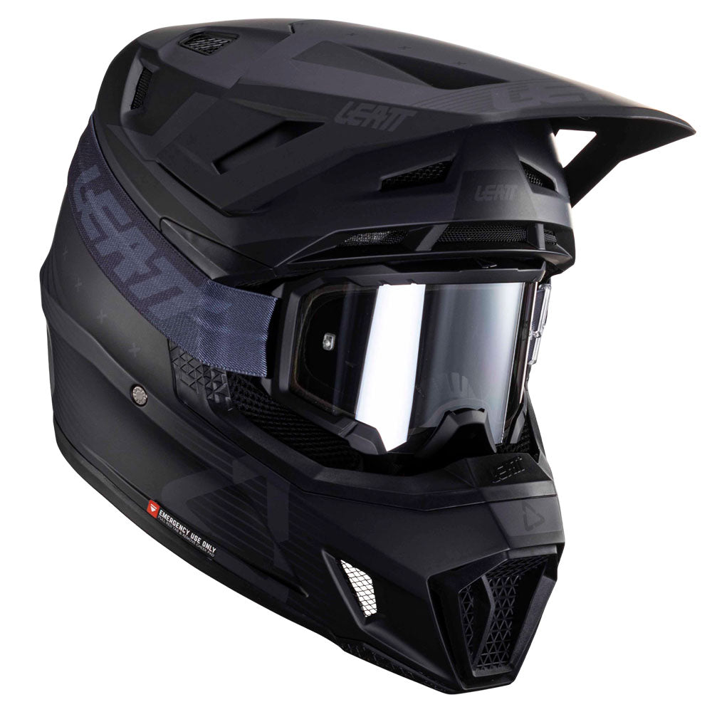 HELMET MOTO 7.5 V24 STEALTH LARGE (59-60CM) INCLUDES 4.5 GOGGLE