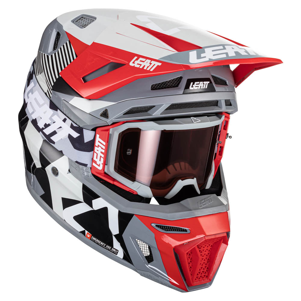 HELMET MOTO 8.5 V24 FORGE LARGE (59-60CM) INCLUDES 5.5 GOGGLE + HELMET BAG