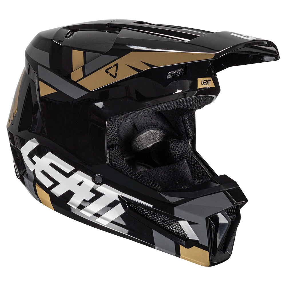 HELMET MOTO 2.5 V25 BLACK LARGE (59-60CM)