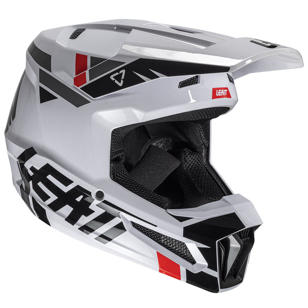 HELMET MOTO 2.5 V25 WHITE SMALL (55-56CM)