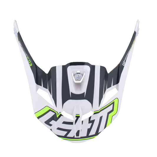 HELMET PEAK GPX 5.5 V03 BLACK/WHITE/LIME XS-S