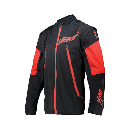 JACKET MOTO 4.5 LITE BLACK/RED SMALL (r)