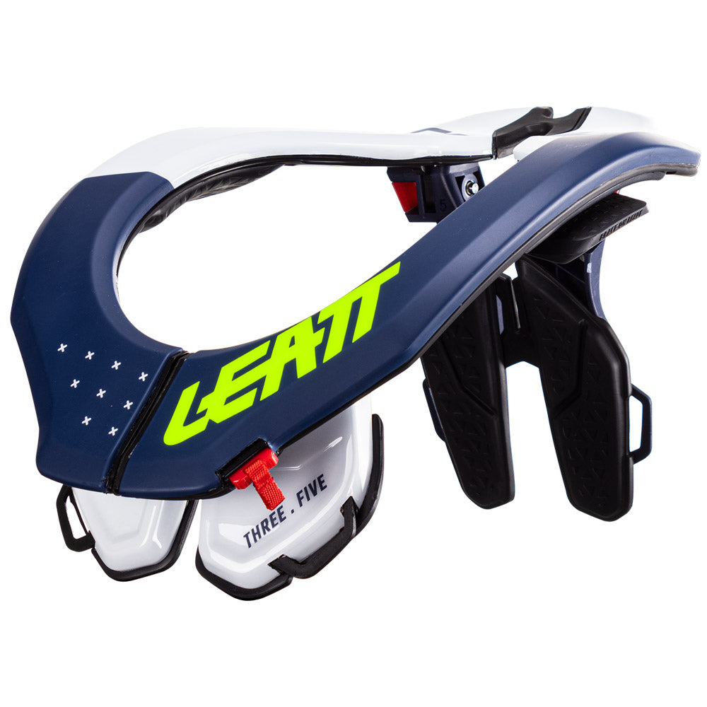 NECK BRACE MOTO 3.5 LARGE-X-LARGE BLUE