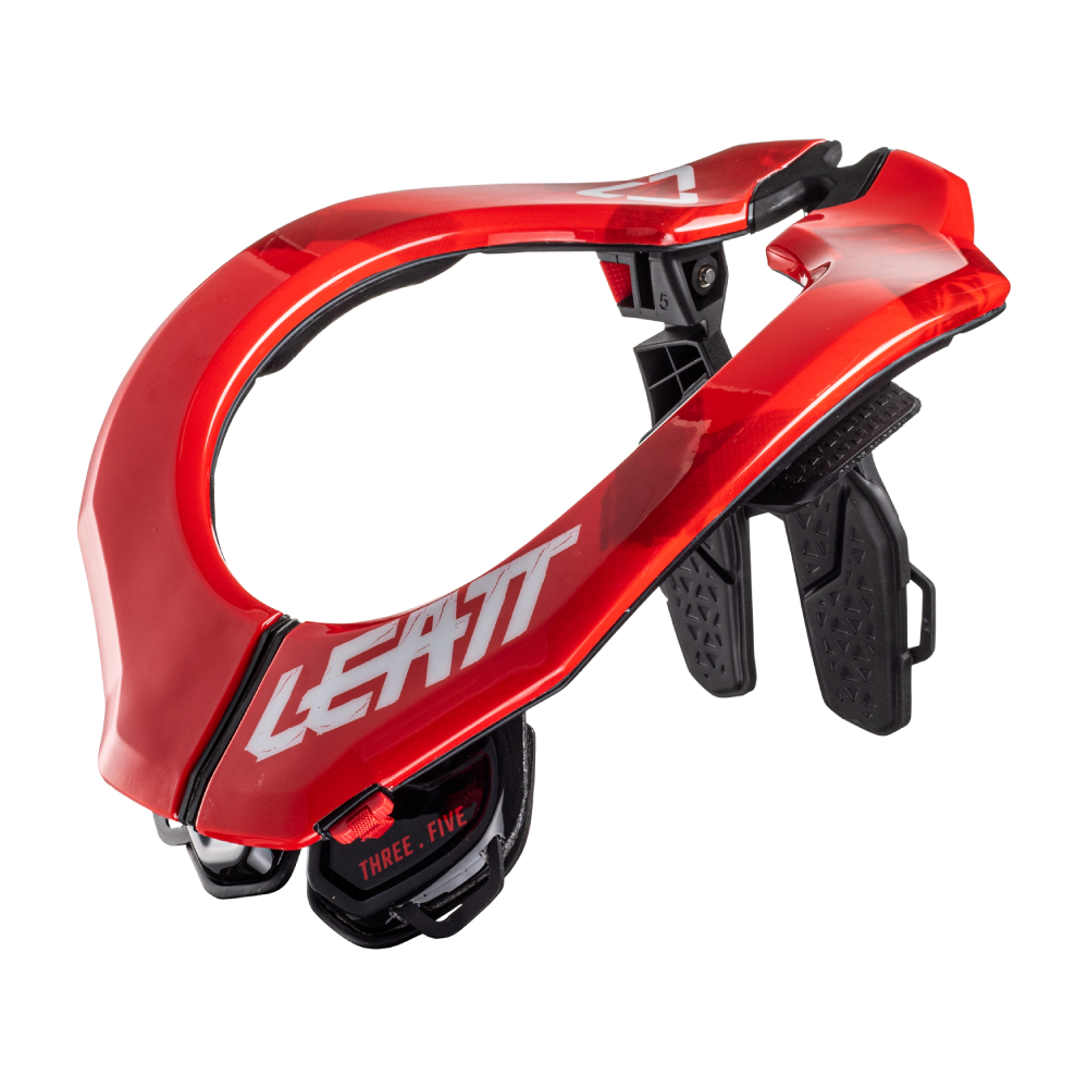 NECK BRACE MOTO 3.5 LARGE-X-LARGE RED