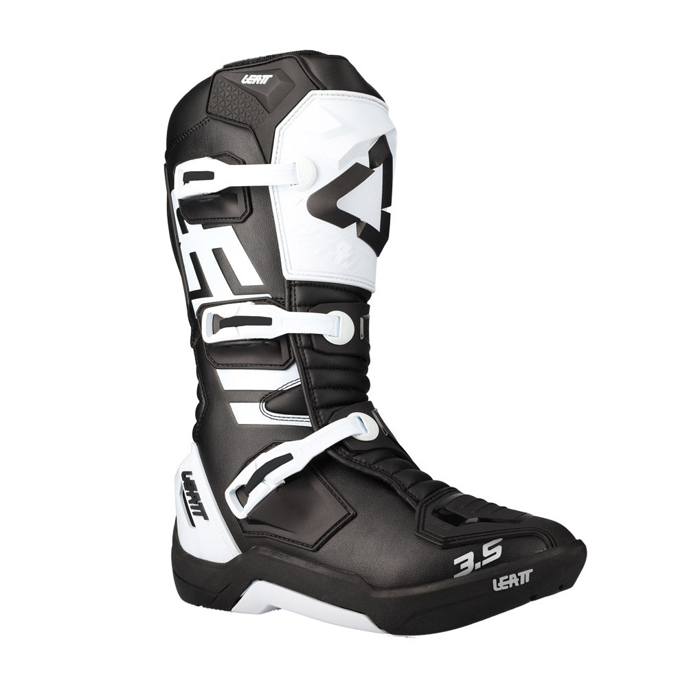 BOOT 3.5 JUNIOR BLACK/WHITE