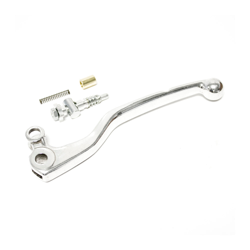 CLUTCH LEVER FORGED WITH ADJUSTER KTM 98-08, SX65 01-13, SX85 03-12, MAGURA LONG SILVER (R)