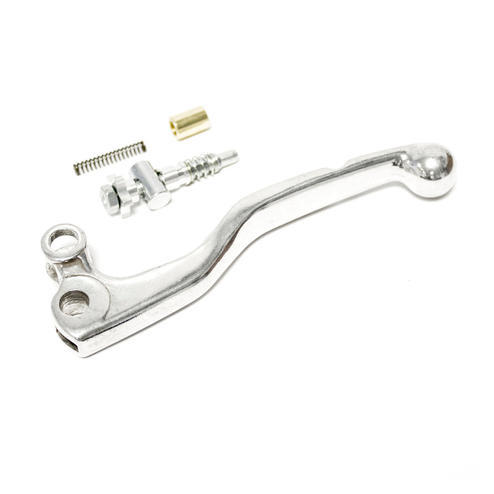 CLUTCH LEVER FORGED WITH ADJUSTER KTM 98-08, SX65 01-13, SX85 03-12, MAGURA SHORT SILVER (R)