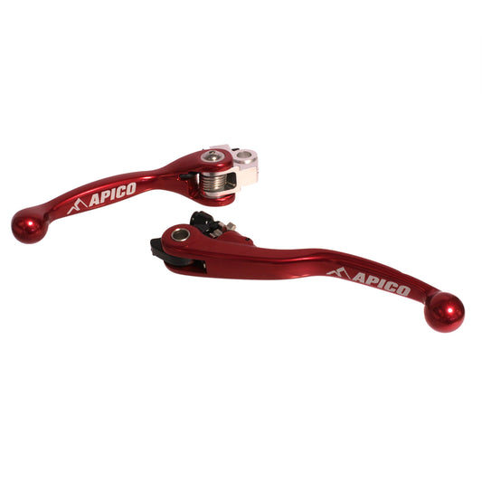 FLEXI LEVER (PAIR) GAS-GAS EC-XC 250-300 18-20  RED