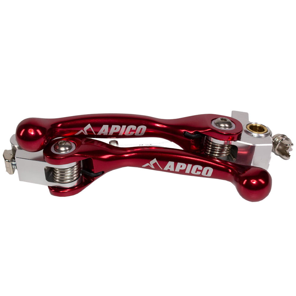 FLEXI LEVER (PAIR) HONDA CRF450R 21-23,  CRF450RX 21-23  RED