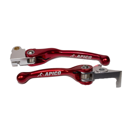 FLEXI LEVER (PAIR) HONDA CRF250L/RL 13-21,  CRF300L/RL 21-23  RED