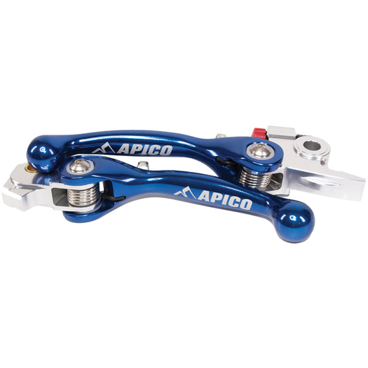 FLEXI LEVER (PAIR) KAWASAKI KX450F 2024,  KX450XC 2024 BLUE (R)