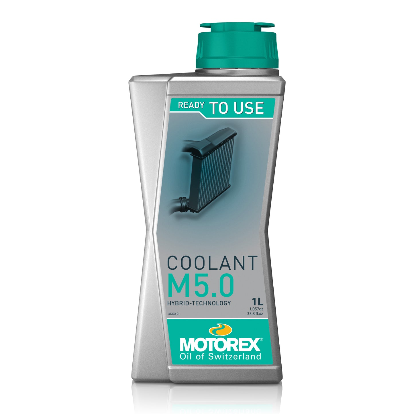 Motorex Coolant M5.0 Hybrid (HOAT) Ready to Use  Turquoise 1L