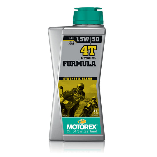 Motorex Formula 4T Premium Semi Synthetic JASO MA2  15w/50 1L