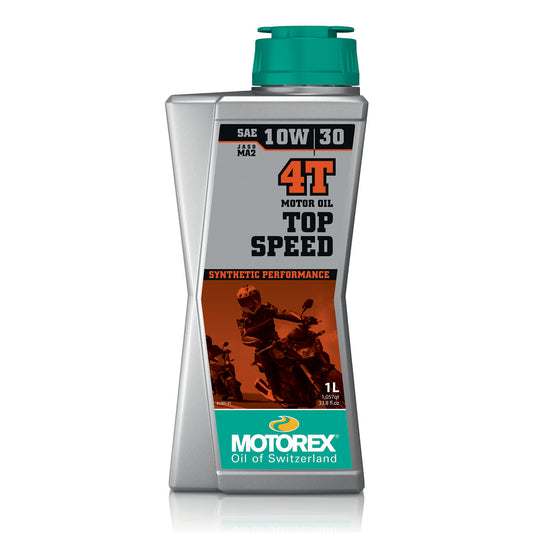 Motorex Top Speed 4T Synthetic High Performance JASO MA2  10w/30 1L