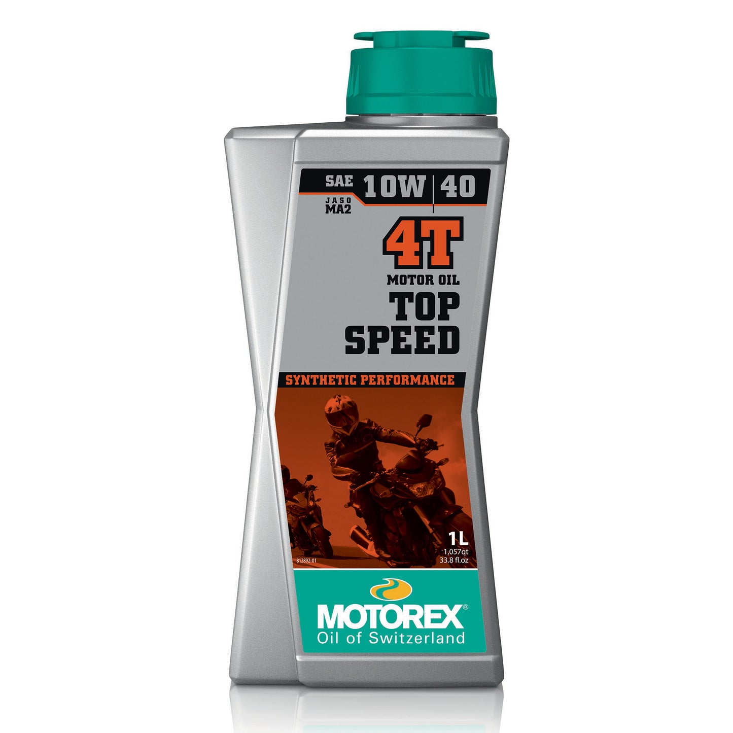 Motorex Top Speed 4T Synthetic High Performance JASO MA2  10w/40 1L