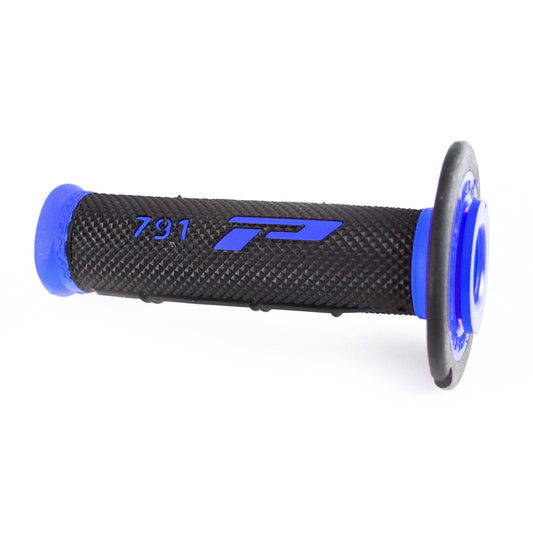 HANDLE BAR GRIPS 791 NEW BLACK/BLUE