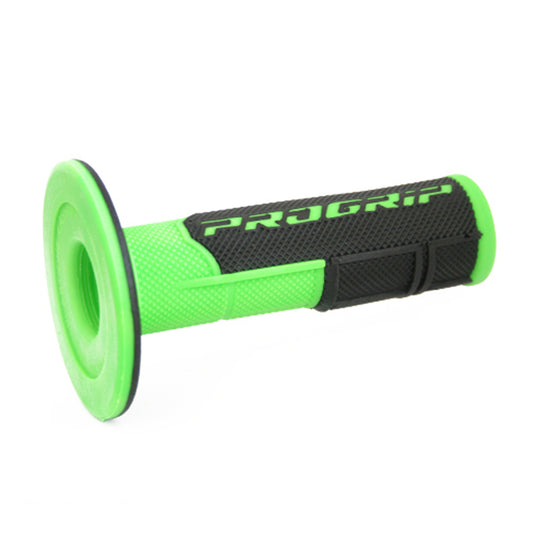 HANDLE BAR GRIPS 801 FLUORESCENT BLACK/GREEN