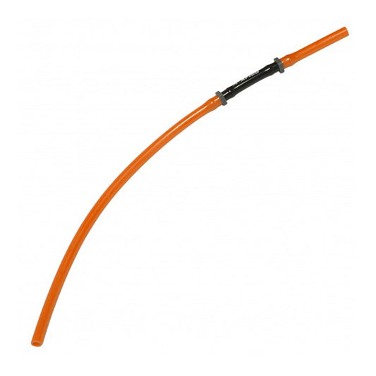 BREATHER PIPE LONG WITH ONE WAY VALVE ORANGE