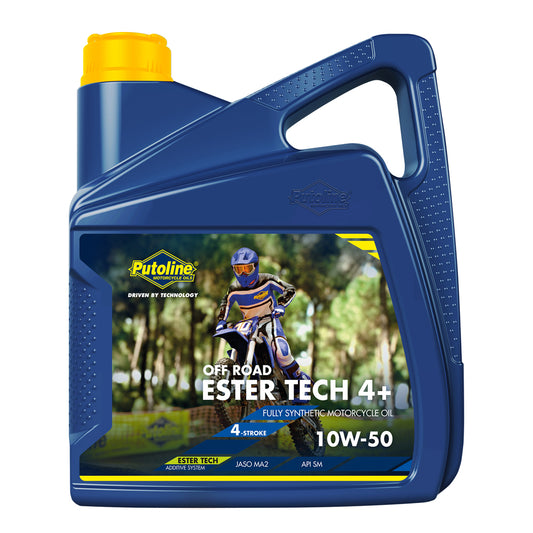 PUTOLINE ESTER TECH OFF ROAD 4+ 10W/50 4T 4LTR (70637)