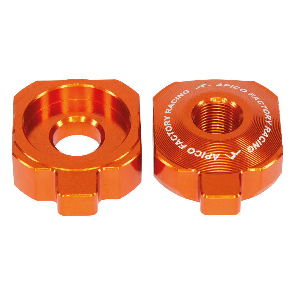 REAR AXLE BLOCK KTM/HQV/GAS SX/SX-E50 20-23,  TC/EE-50 20-23,  MC/MC-E5 21-23  ORANGE