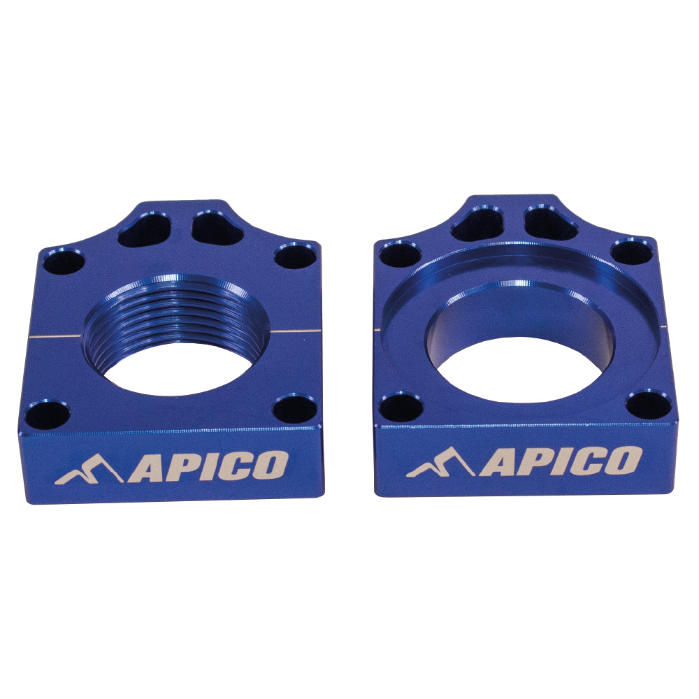 REAR AXLE BLOCK TM EN125-300 15-22,  MX250-450 15-22 BLUE