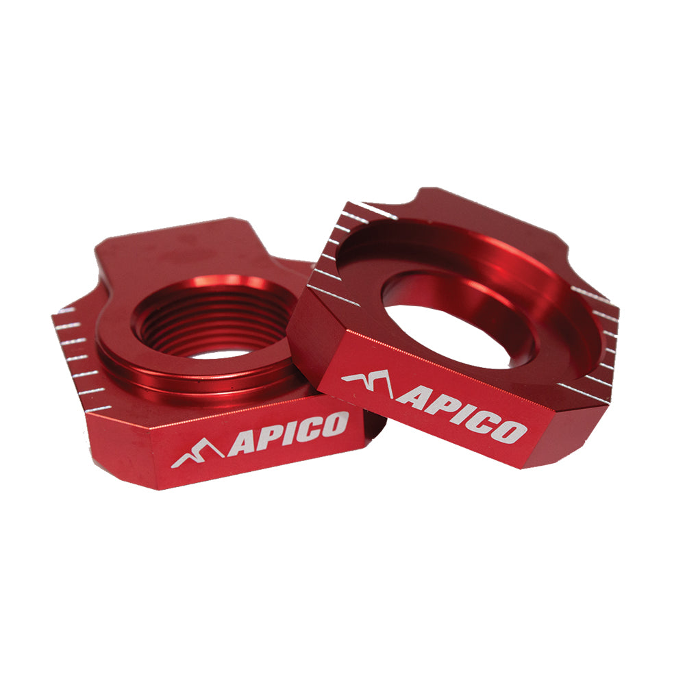 REAR AXLE BLOCK KTM/HQV/GAS SX/SX-F125-450 2023, TC/FC/FX125-450 2023,  MC-F250-450 FACTORY ED 2023 RED (R)