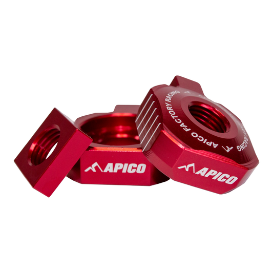 REAR AXLE BLOCK KTM/HQV/GAS SX65 16-23,  TC65 17-23,  MC65 21-23  RED