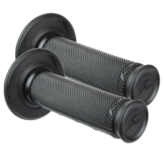 HANDLEBAR GRIP MX ULTRA TACKY DUAL COMPOUND 1/2 WAFFLE BLACK