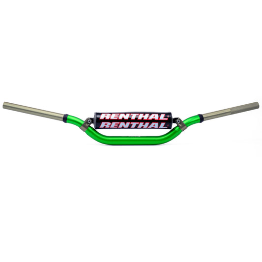 HANDLEBAR TWINWALL MX/ENDURO 997 RC/HONDA CRF 04-18, KAWASAKI KX/KXF 2006 - GREEN