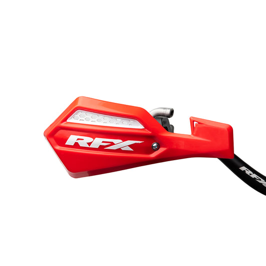 RFX 1 Series Handguard (Red/White) Inc Fitting Kit