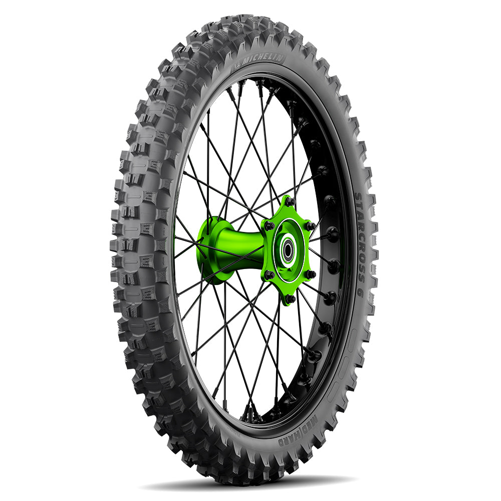 FRONT TYRE 90/100-21 M/C 57M TT STARCROSS 6 MEDIUM HARD