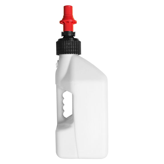 10 LITRE TUFF JUG WHITE/RED RIPPER CAP