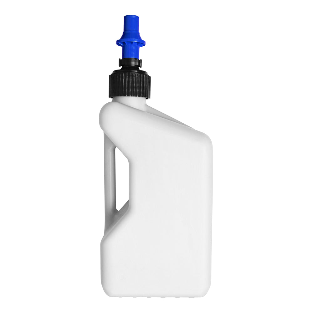 20 LITRE TUFF JUG WHITE/BLUE RIPPER CAP