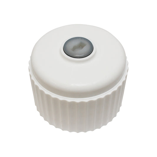 STANDARD CAP WITH PLUG WHITE