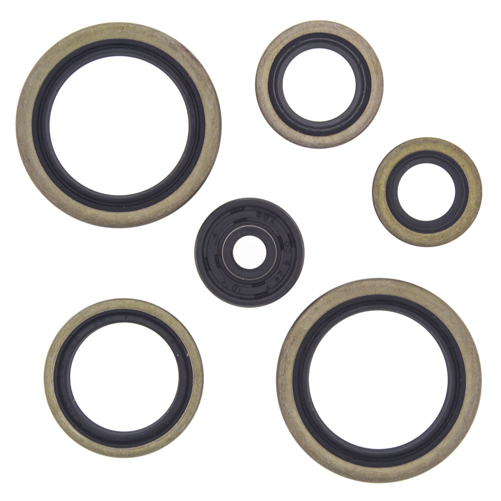 ENGINE OIL SEAL KIT KTM/HQV SX/TC125-150 98-15,  EXC125-200 98-16   (R)  (822187)