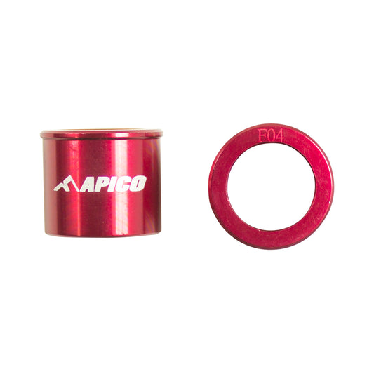 FRONT WHEEL SPACER HONDA CRF150R 07-23 RED