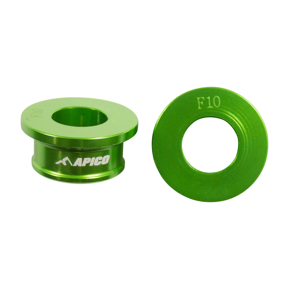 FRONT WHEEL SPACER KAWASAKI KX85 01-23 GREEN