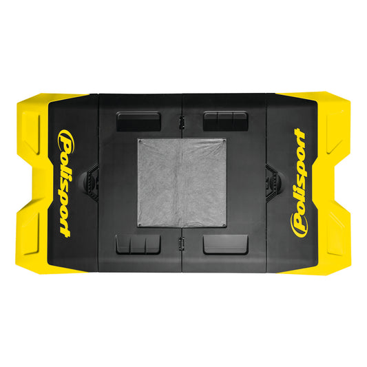 BIKE MAT MOTO PAD FOLDABLE BLACK/YELLOW