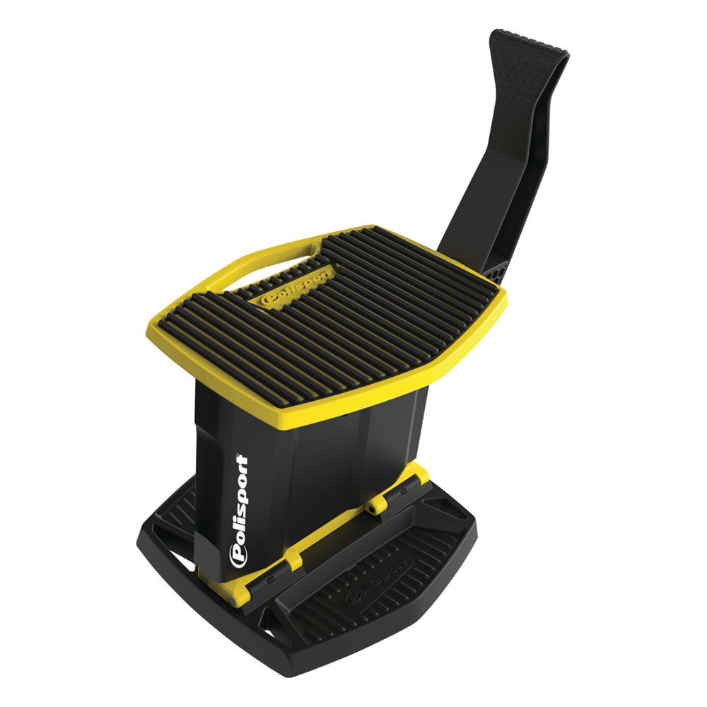 FOLDABLE PIT LIFT BIKE STAND BLACK/YELLOW