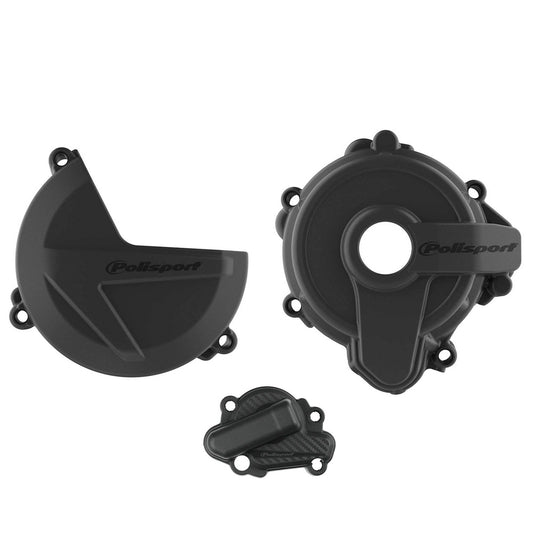 CLUTCH & IGNITION COVER PROTECTOR SHERCO SE250/300 14-24 BLACK