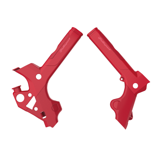 FRAME PROTECTOR GAS GAS/RIEJU EC/XC 200-300 18-20, MR250-300 21-23 RED