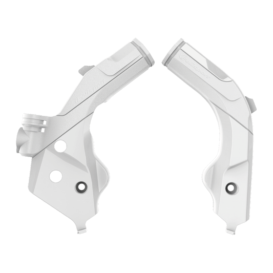 FRAME PROTECTOR GAS/HUSKY TC/FC/TX/FX 19-22, TE/FE 20-23, MC/MC-F/EC/EC-F 21-23  WHITE